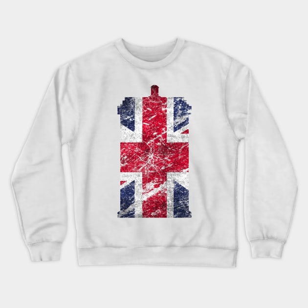 UK TARDIS Crewneck Sweatshirt by _Eleanore_